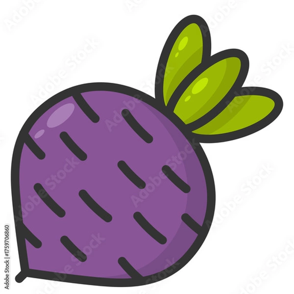 Obraz Turnip icon
