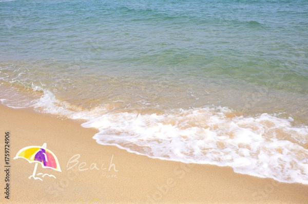 Fototapeta beach umbrella