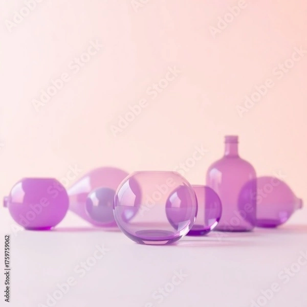 Obraz 병, 고립시키는, 화장품, 샴푸, 배려, 깨끗