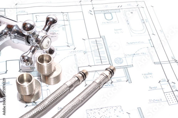 Obraz Pllumbing faucet.