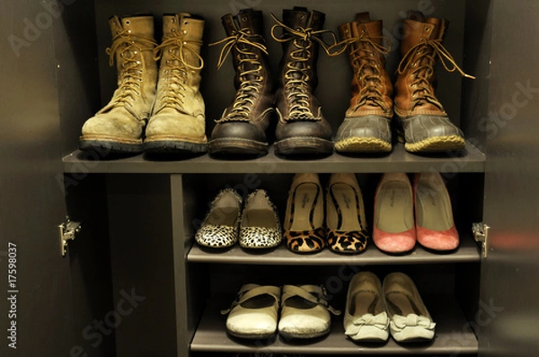 Obraz shoe　cupboard