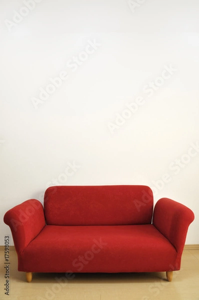 Obraz a　red　sofa
