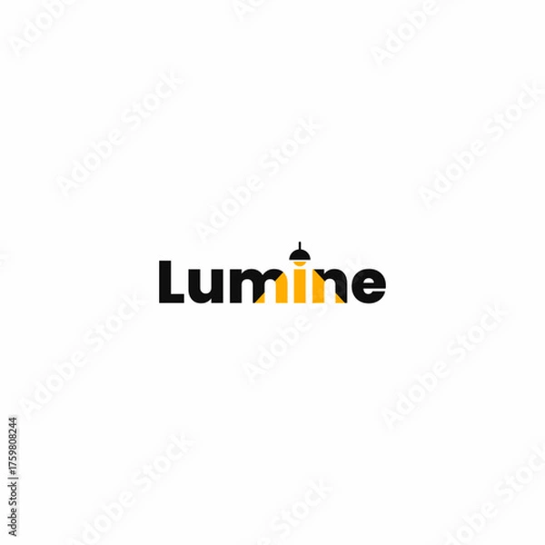 Fototapeta Lumine Wordmark Vector