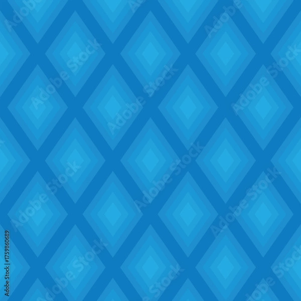 Obraz seamless blue patterns
