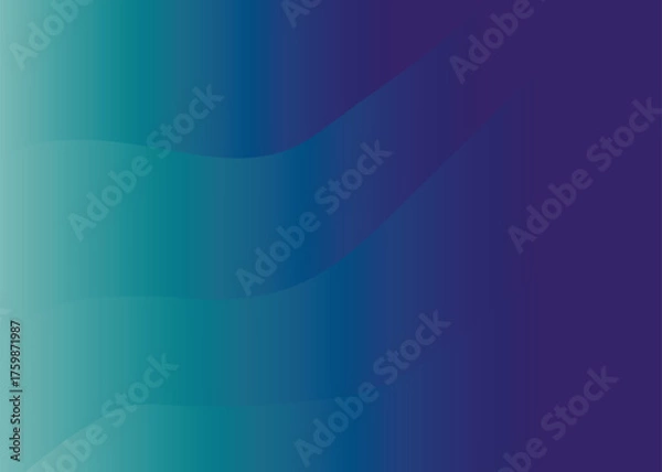 Fototapeta Abstract gradient background featuring shades of blue and teal colors.