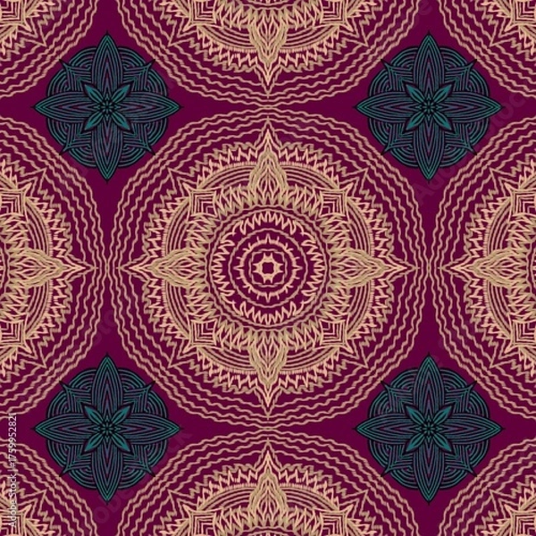 Fototapeta abstract seamless pattern