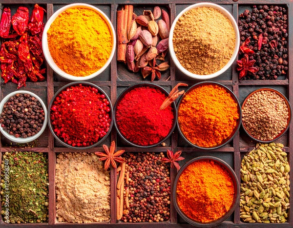 Obraz culinary spices