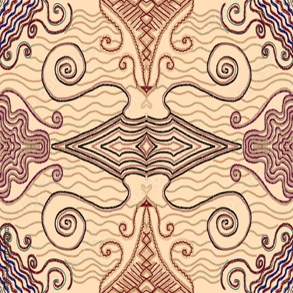 Fototapeta abstract seamless pattern