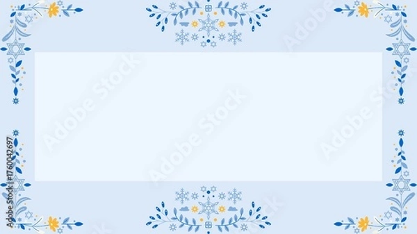 Fototapeta Hanukkah Background