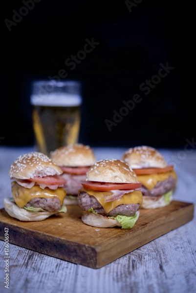 Obraz Mini Hamburguesas