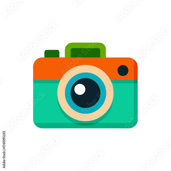 Fototapeta camera icon clipart vector on transparent background