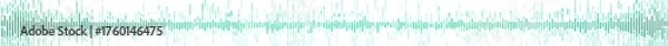 Obraz Turquoise Waveforms for Scientific Visualization, Sound and Medical Graphics