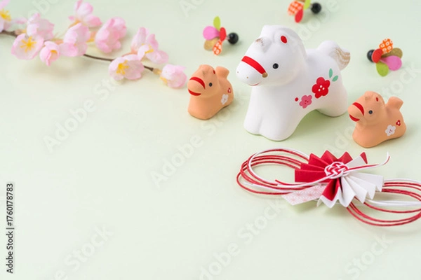 Obraz 新年　2026年　午年
