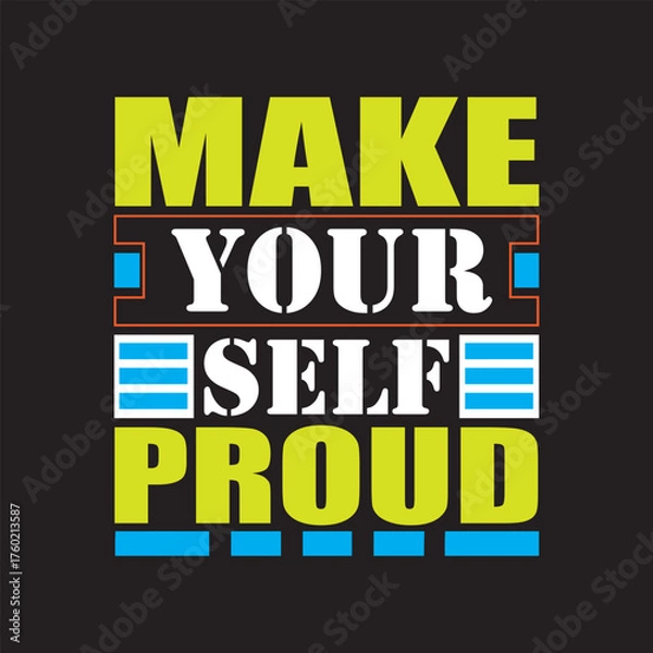 Fototapeta Perfect for gym, work, or daily hustle. Stay strong, stay focused, stay motivated