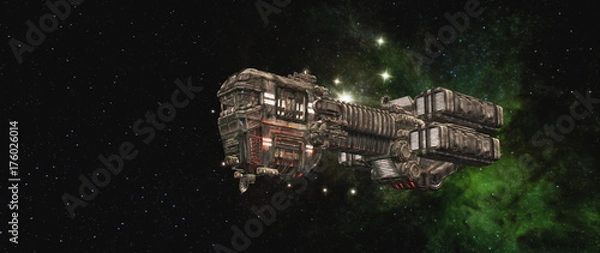 Fototapeta 宇宙船