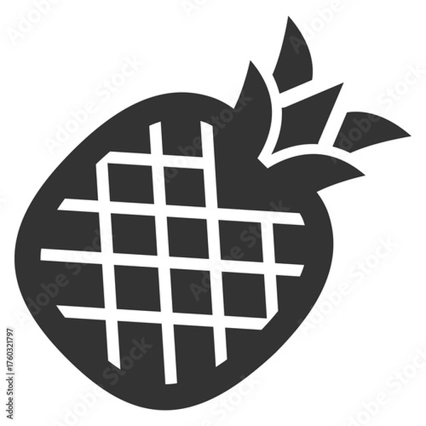 Fototapeta Pineapple icon