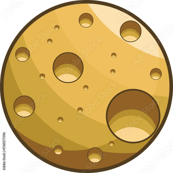 Fototapeta Moon Illustration