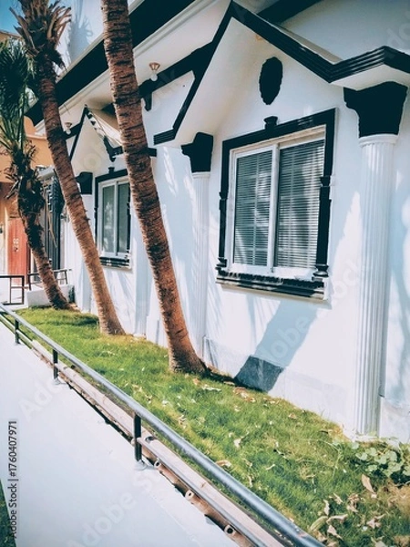 Obraz Stylish  house with modern exterior  .