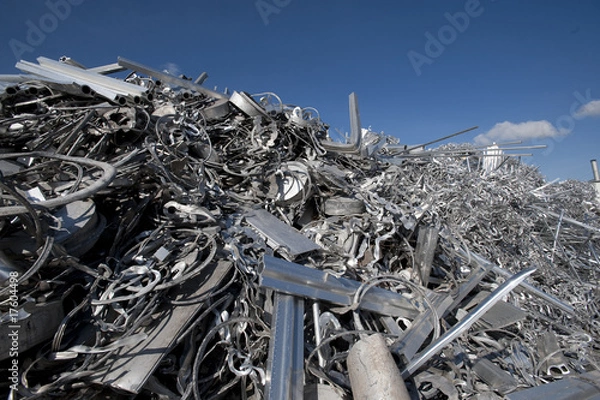 Obraz Aluminiumschrott