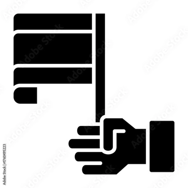 Fototapeta Politic flag Icon