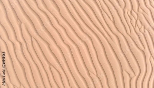 Obraz Warm Beige Sand Dune Ripple Texture