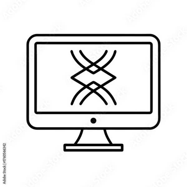 Fototapeta A single red rose with green leaves isolated on transparent background