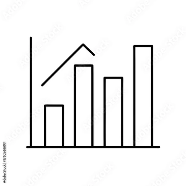 Fototapeta A single red rose isolated on transparent background