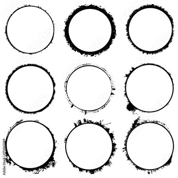 Obraz Circular Frames Set