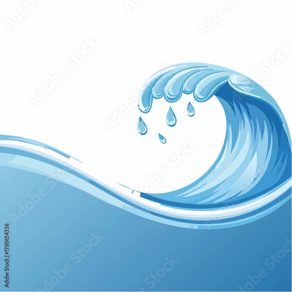 Fototapeta The Endless Dance of Ocean Waves: A Symbol of Nature’s Power, Freedom, and the Flow of Eternal Blue Energy
