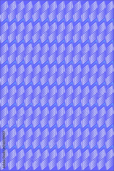 Obraz Captivating geometric pattern with subtle blue tones offers a modern, abstract design perfect for backgrounds and creative projects.