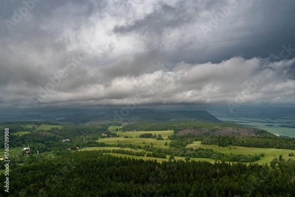 Obraz Table Mountains in spring.