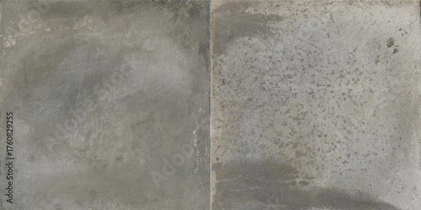 Fototapeta gray cement textured duo group background