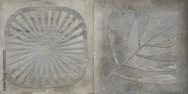 Fototapeta gray cement textured decorative background