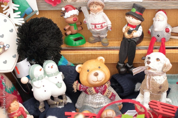 Fototapeta Christmas gift toys