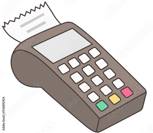Obraz credit card swipe machine