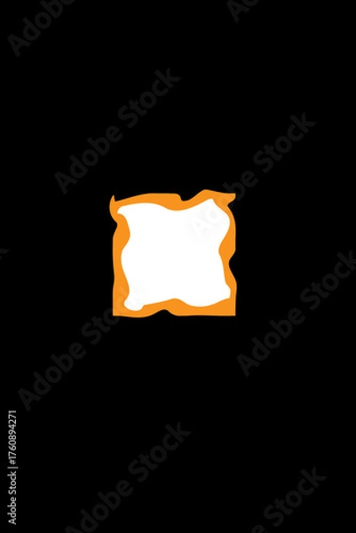 Obraz torn paper with space