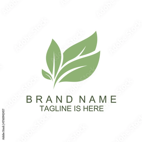 Obraz Eco-Friendly Brand Logo