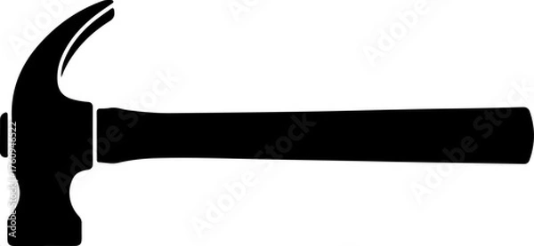 Fototapeta Abstract geometric shapes and lines silhouette