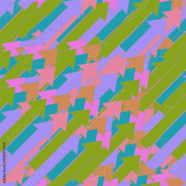 Fototapeta seamless pattern simplicity arrow background