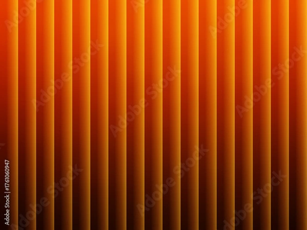 Obraz Striped Vertical Orange Gradient Columns Backdrop Background Graphic
