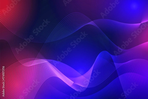 Obraz Abstract Pink Motion Graphic Background 