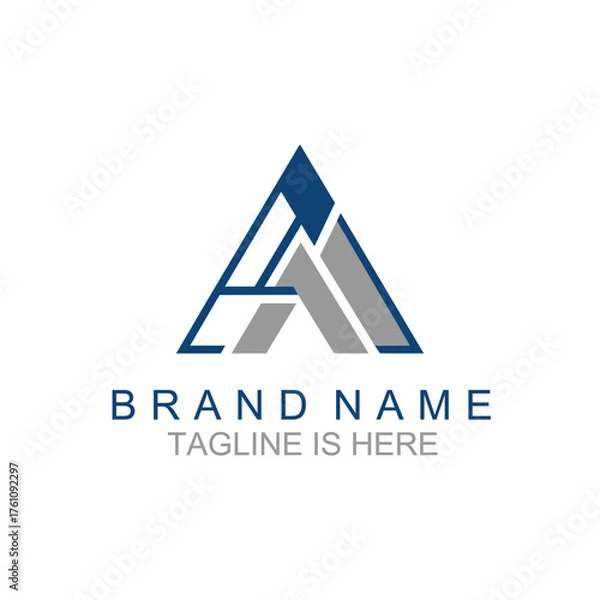 Obraz Letter A logo icon design template elements