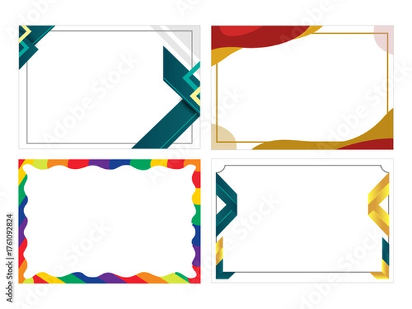 Obraz frame certificate set