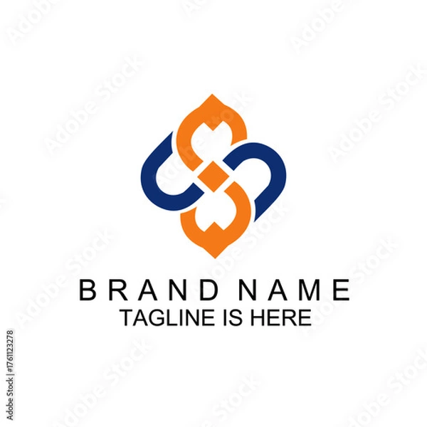 Obraz Abstract logo design.Vector logo template