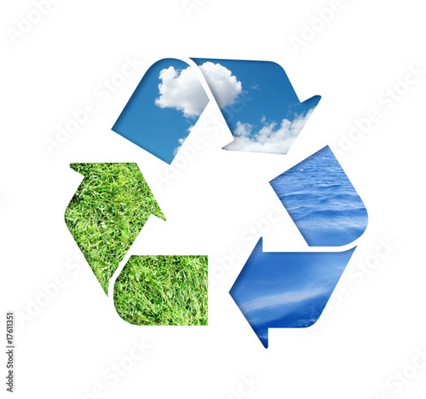 Obraz recycle symbol