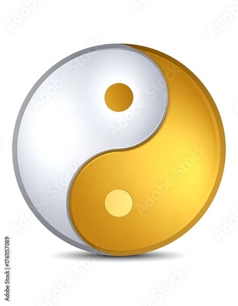 Obraz Yin and Yang symbol