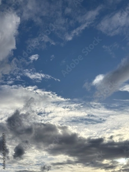 Obraz sky and clouds