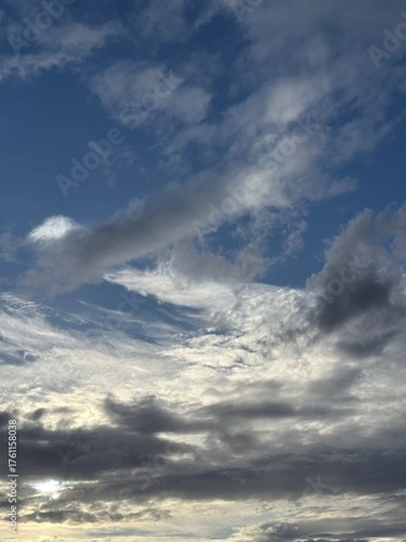 Obraz sky and clouds