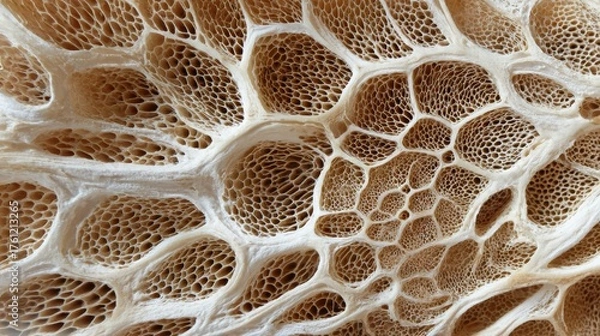 Obraz Mushroom mycelium network structure