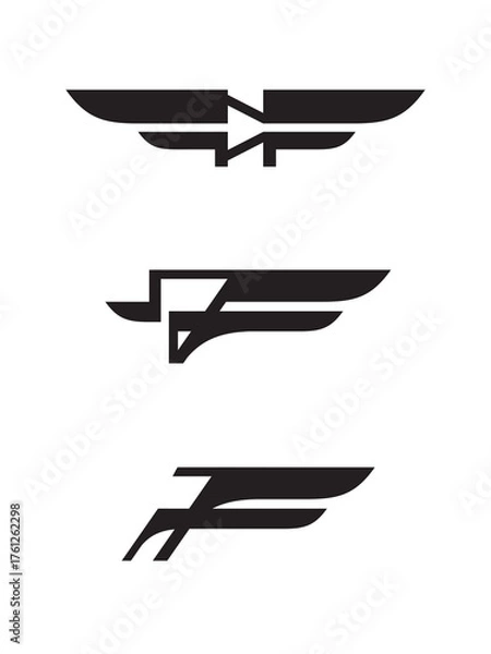 Obraz Wings. Delivery service